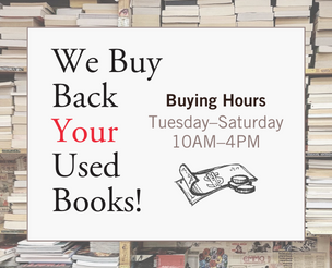 Sell us your used books! 